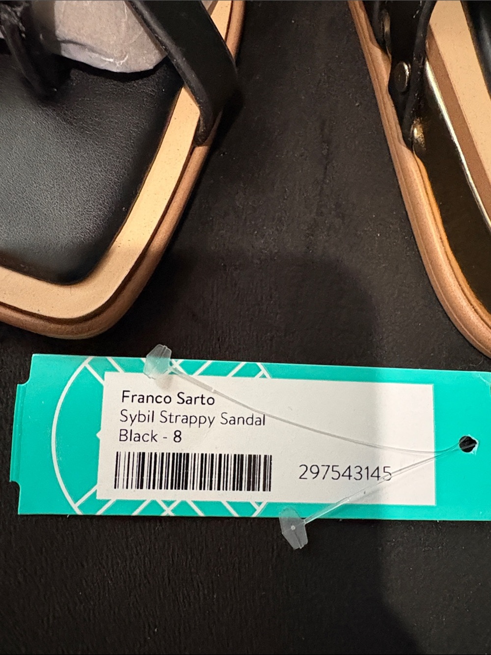 Franco Sarto Strappy T-Back Women’s Sandals - Picture 7 of 7